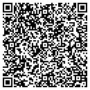 QR code with H D Service contacts