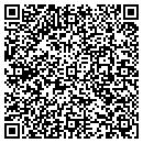 QR code with B & D Pool contacts