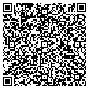 QR code with 3 J's Inc contacts
