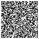 QR code with V & S Variety contacts