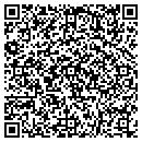 QR code with P R Burke Corp contacts