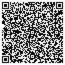 QR code with B & J Upholstery contacts