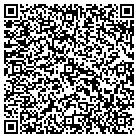 QR code with H & H Screening & Graphics contacts