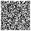 QR code with P Masachi contacts