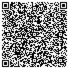 QR code with K M F Construction & Service contacts