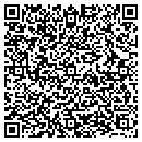 QR code with V & T Merchantile contacts