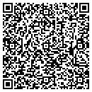 QR code with H&H Vending contacts