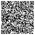 QR code with B & G Hardware contacts