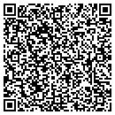 QR code with H R Framing contacts