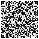 QR code with P & P Candy Store contacts