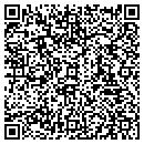 QR code with N C R R C contacts