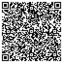 QR code with Hallett's Cove contacts