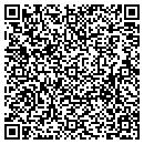 QR code with N Goldstein contacts
