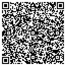 QR code with P & K Snow Removal contacts