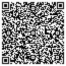 QR code with H R Locksmith contacts