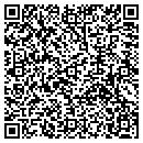 QR code with C & B Video contacts