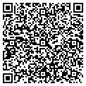 QR code with B & L Masonry contacts