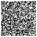 QR code with P & D Contractors contacts