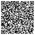 QR code with F & B contacts