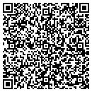QR code with M & V Limousines contacts
