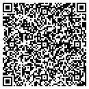 QR code with H E P Sales contacts