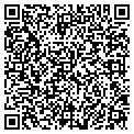 QR code with D E A F contacts