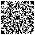 QR code with J & J Florists contacts