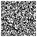 QR code with B & R Limo Inc contacts