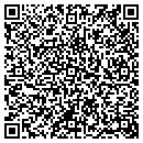 QR code with E & L Sportswear contacts
