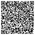 QR code with C E D contacts