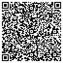QR code with B & B Grading & Paving contacts