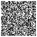 QR code with N Schneider contacts