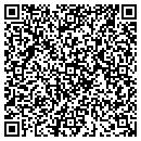 QR code with K J Printing contacts
