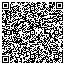 QR code with H & D Service contacts