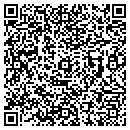 QR code with 3 Day Blinds contacts