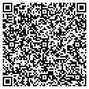 QR code with K B Woodworking contacts