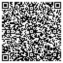 QR code with P A's Tree Service contacts