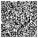 QR code with C & R Garage contacts