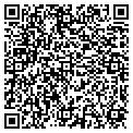 QR code with R & D contacts