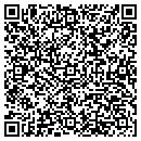 QR code with P&R Carpet College & Maintanence contacts