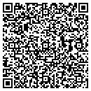 QR code with L A Abstract contacts