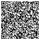 QR code with P & T Laundromat contacts