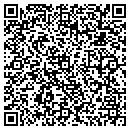 QR code with H & R Textiles contacts