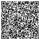 QR code with H E Krueger Snowplowing Inc contacts