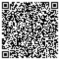 QR code with M & D Inc contacts