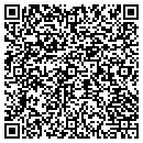 QR code with V Taranto contacts