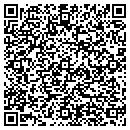 QR code with B & E Maintenance contacts