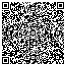 QR code with H W Adams contacts
