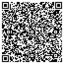 QR code with M V Labs contacts