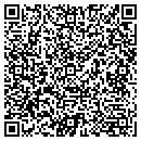 QR code with P & K Woodworks contacts